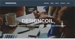 Desktop Screenshot of designcoil.com